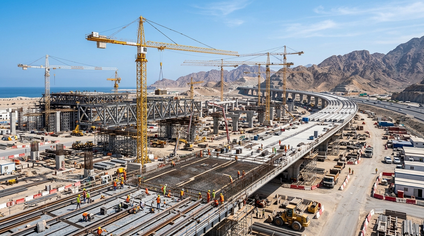 Sahari Al Araf Construction Site